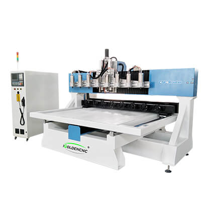 3D CNC Router 4 Axis Wood Carving Machine