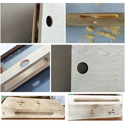 CNC Wooden Door Lock Making Machine