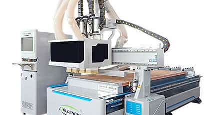 Four Process Nested CNC Router