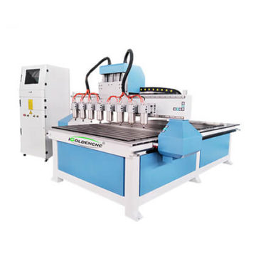 8 Spindle Multi Head CNC Wood Carving Machine8 Spindle Multi Head CNC Wood Carving Machine