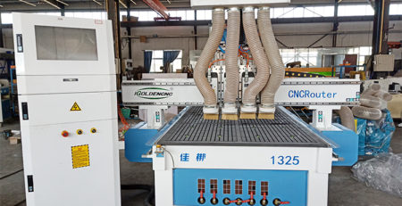 4 Heads Wood CNC Router Machine