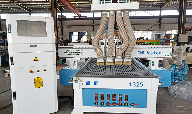 4 Heads Wood CNC Router Machine