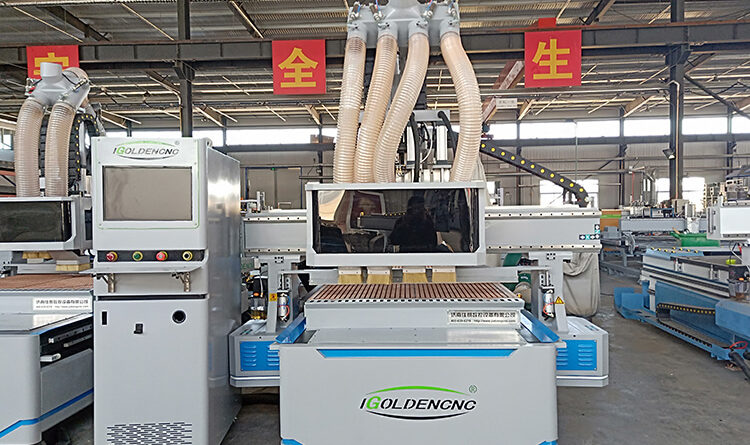 Four Process Nested CNC Router
