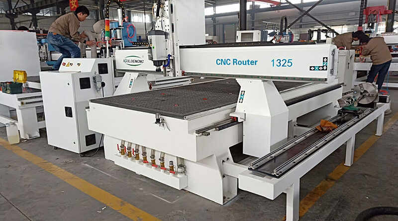 Double Table 4 Axis ATC Cnc Router