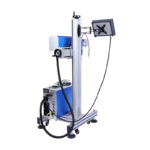 flying online co2 laser marking machine
