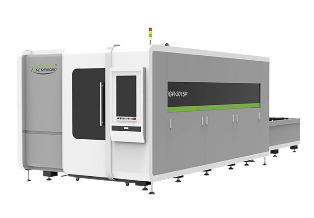 Protective Cover Enclosed Fiber Laser Cutting Machine