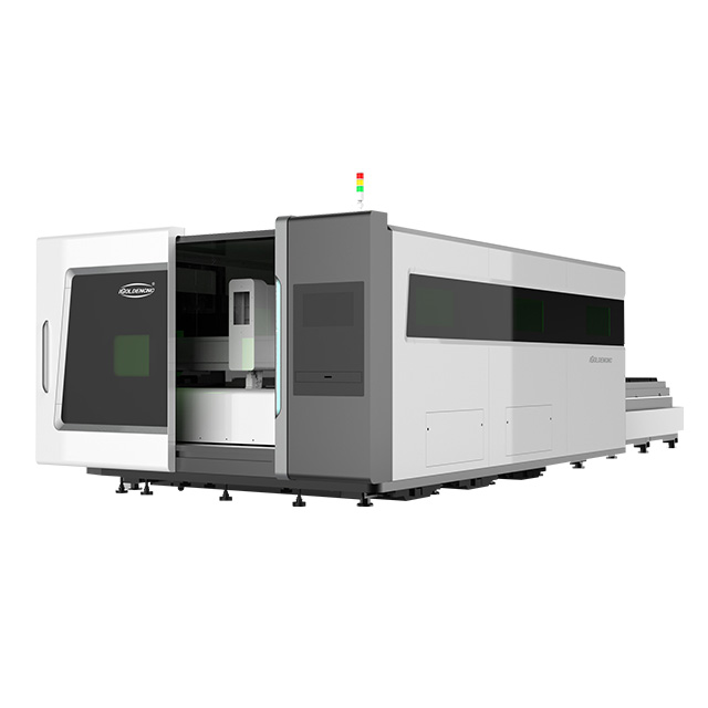 Protective Cover Enclosed Fiber Laser Cutting Machine