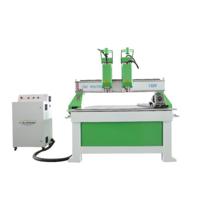 Dual Spindle 3 Axis Woodworking CNC Router Machine
