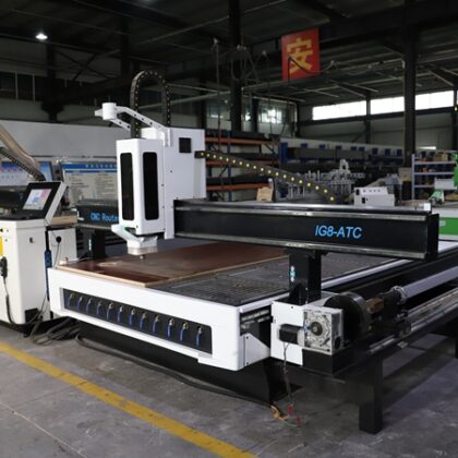 4 Axis Woodworking CNC Router with Rotary Axis