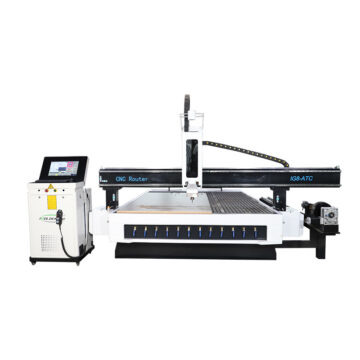 4 Axis Woodworking CNC Router with Rotary Axis