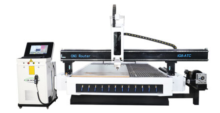 4 Axis Woodworking CNC Router with Rotary Axis