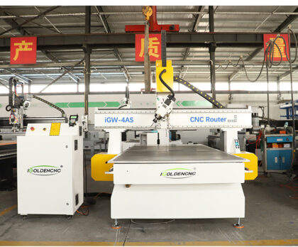 4 Axis CNC Wood Engraving Machine
