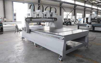 Four Head Woodworking CNC Router