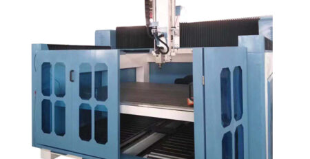 Double Layer 4 Axis CNC Machine