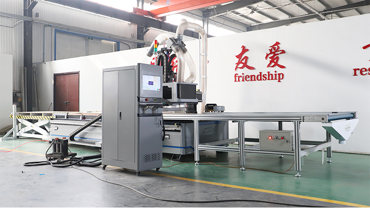 Nesting CNC Machine with Auto Loading Table
