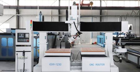 Double Table 4 Axis ATC Cnc Router