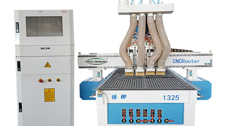 Four-Processes CNC Router