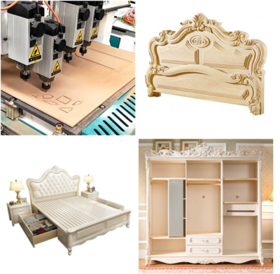 Wood Door Cabinet CNC Router