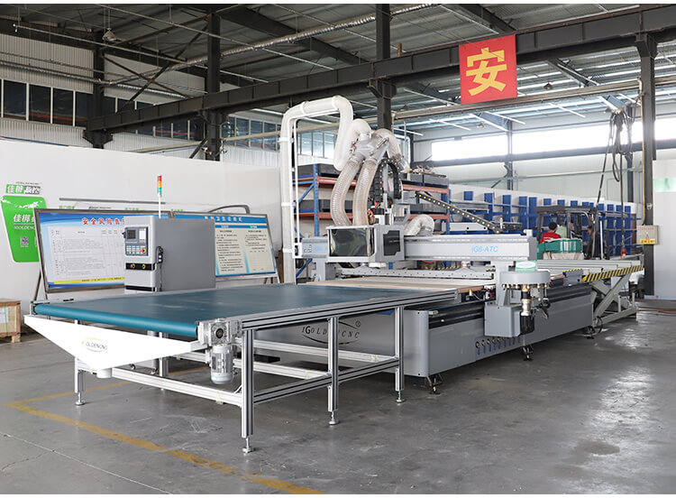 CNC Router Nesting for Furniture Production Line
