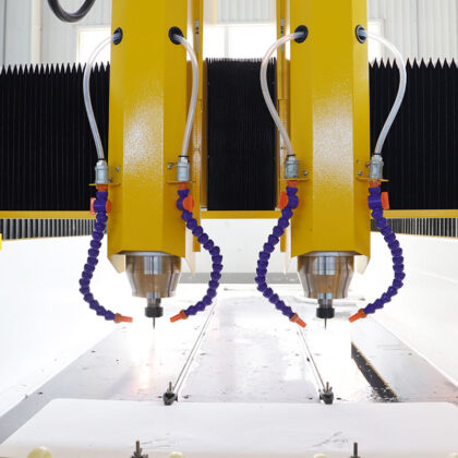 2-head granite engraving machine