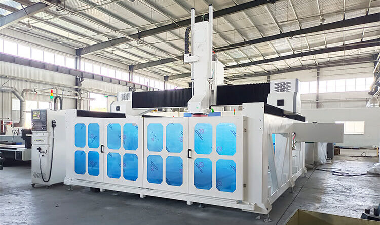 3D 5 Axis CNC Router Machine