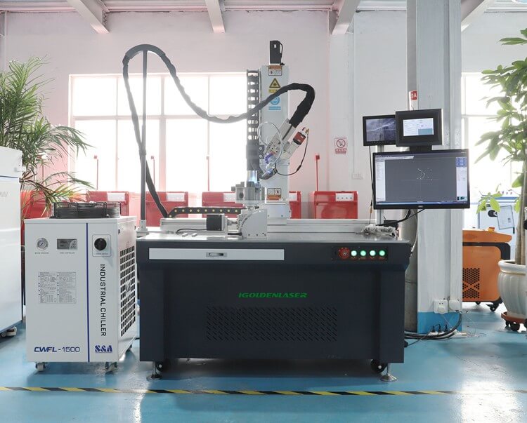 automatic fiber laser welding machine
