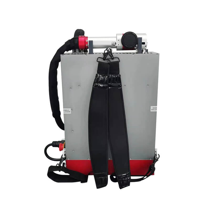 100W Backpack Laser Rust Remover machine Laser Cleaning Machine without  Battery