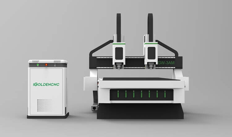 Dual Head CNC Wood Router