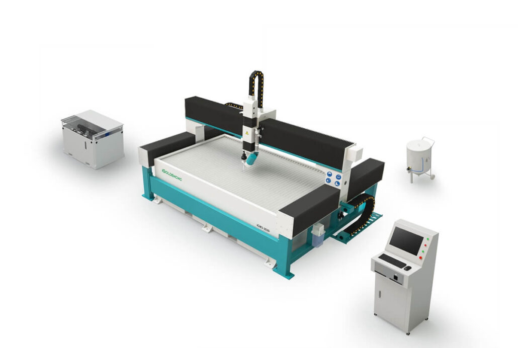 water jet glass cutting