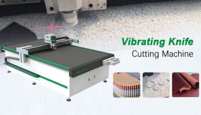 Leather PU Material Vibrating Knife CNC Automatic Cutting Machine