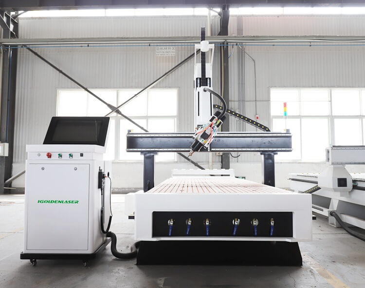 4 Axis CNC Wood Router With Drum ATC Spindle Kit