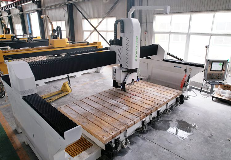 5 Axis CNC Stone Cutting Bridge Saw