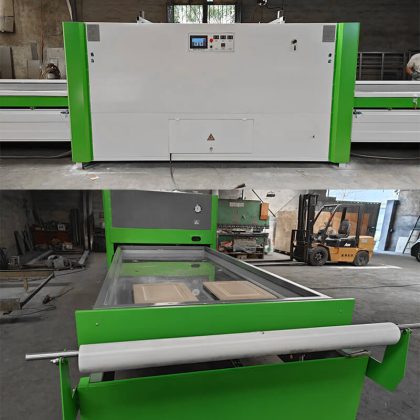 Automatic PUR Hot Melt Glue Film Laminating Machine