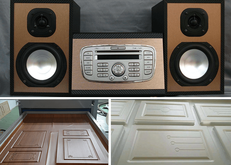 PVC Film Door Laminating Process