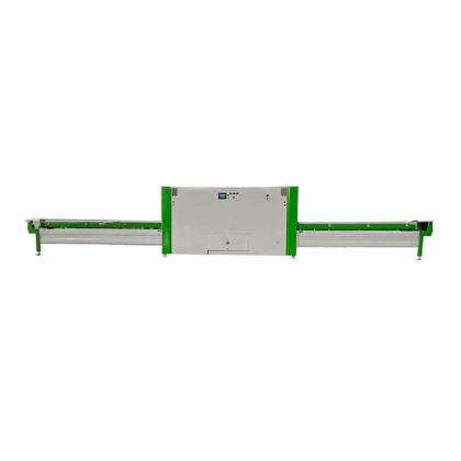 Wood panel laminating machine